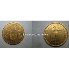 10 Korona 1906 K.B. Rakousko-Uhersko koruna